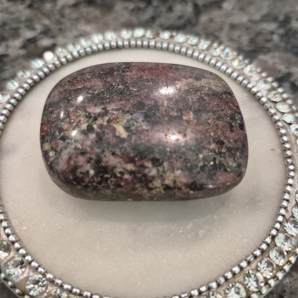 Natural Llanite Jasper Que Serra Palm Stone #3 New - Picture 8 of 10